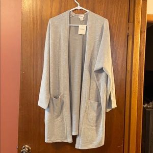 Donni Rib Sweater Coat
